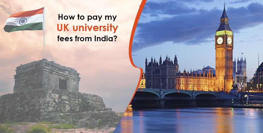 How to pay UK university fees from India
