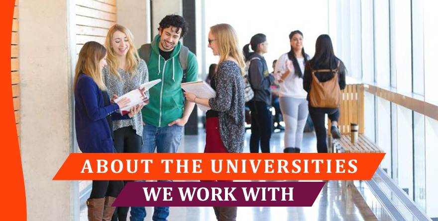 universities we work with