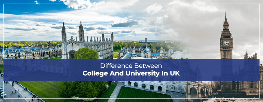 Difference Between College And University In UK